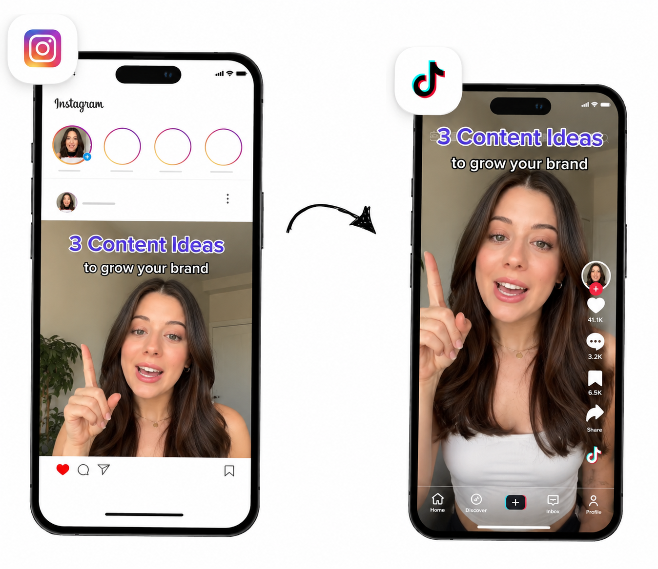 Instagram to TikTok auto-posting